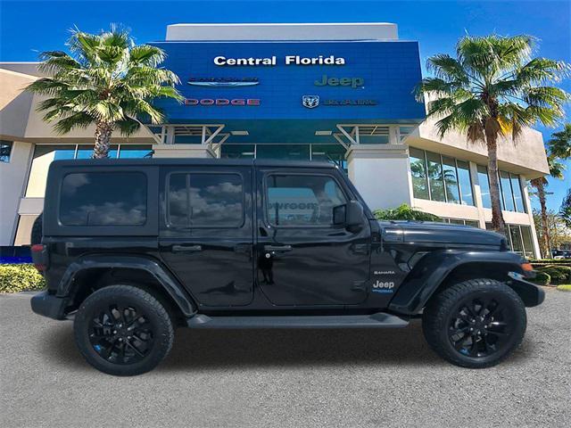 used 2022 Jeep Wrangler Unlimited 4xe car, priced at $33,749