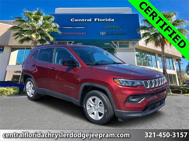 used 2022 Jeep Compass car, priced at $19,999