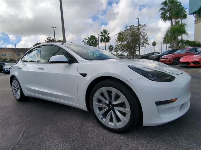 used 2023 Tesla Model 3 car, priced at $25,249