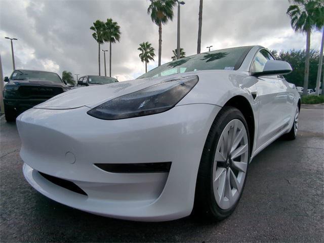 used 2023 Tesla Model 3 car, priced at $25,249