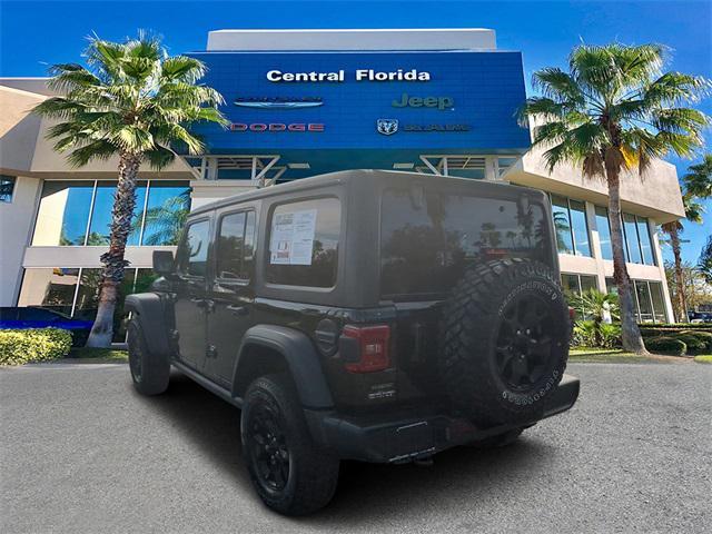 used 2021 Jeep Wrangler car, priced at $28,499