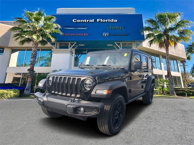 used 2021 Jeep Wrangler car, priced at $28,499