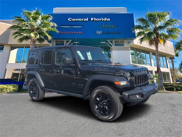 used 2021 Jeep Wrangler car, priced at $28,499