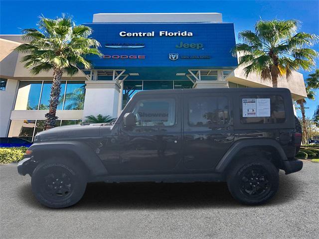 used 2021 Jeep Wrangler car, priced at $28,499