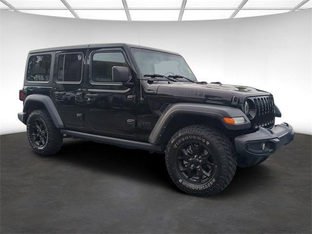 used 2021 Jeep Wrangler car, priced at $31,249