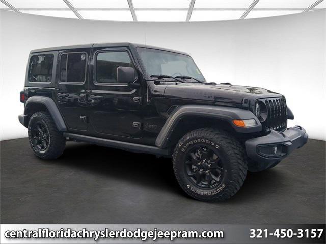 used 2021 Jeep Wrangler car, priced at $31,249