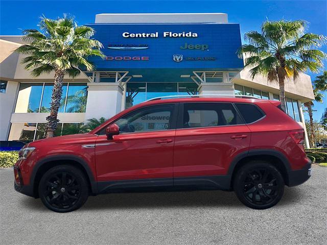 used 2023 Volkswagen Taos car, priced at $22,749