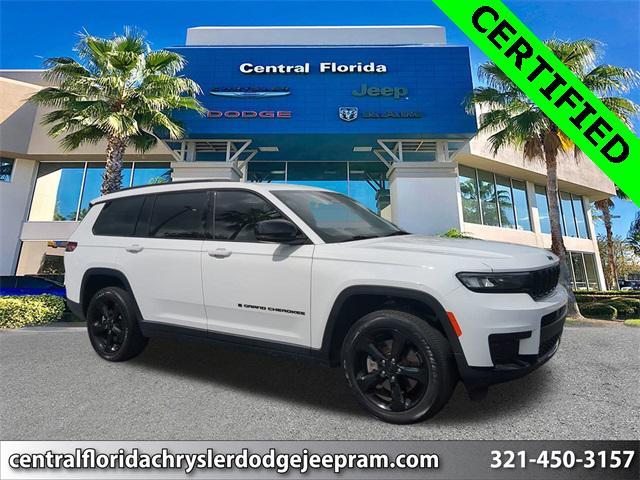 used 2021 Jeep Grand Cherokee L car, priced at $28,248