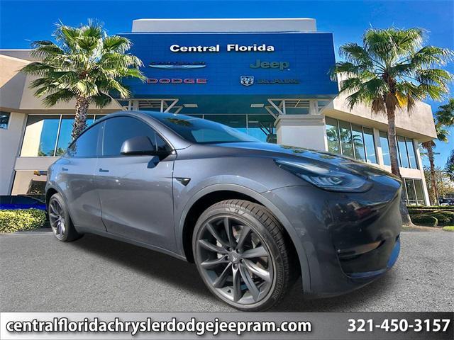 used 2020 Tesla Model Y car, priced at $27,999