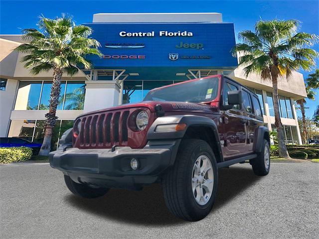 used 2021 Jeep Wrangler Unlimited car, priced at $30,999