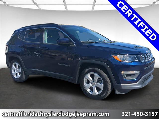 used 2021 Jeep Compass car, priced at $16,998