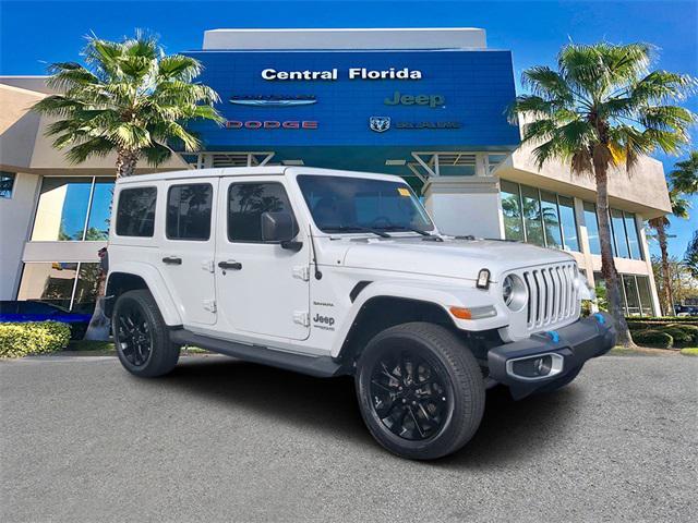 used 2021 Jeep Wrangler Unlimited 4xe car, priced at $35,499