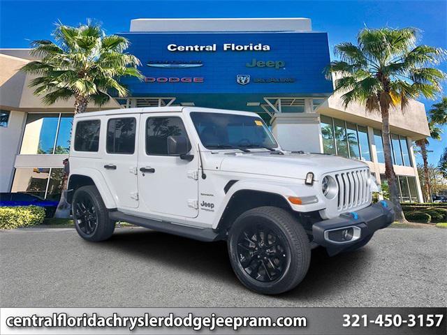 used 2021 Jeep Wrangler Unlimited 4xe car, priced at $35,499