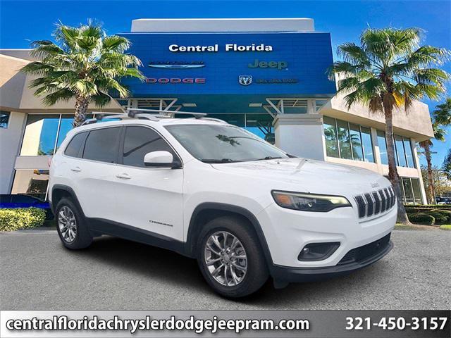 used 2021 Jeep Cherokee car, priced at $18,499