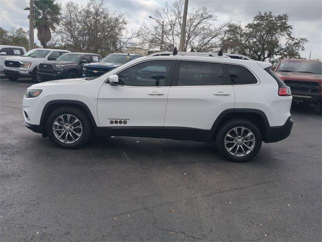 used 2021 Jeep Cherokee car, priced at $18,999