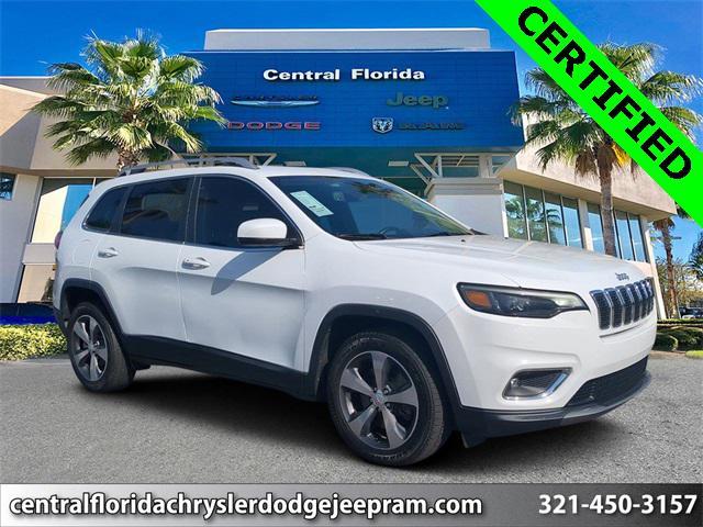 used 2019 Jeep Cherokee car, priced at $15,249