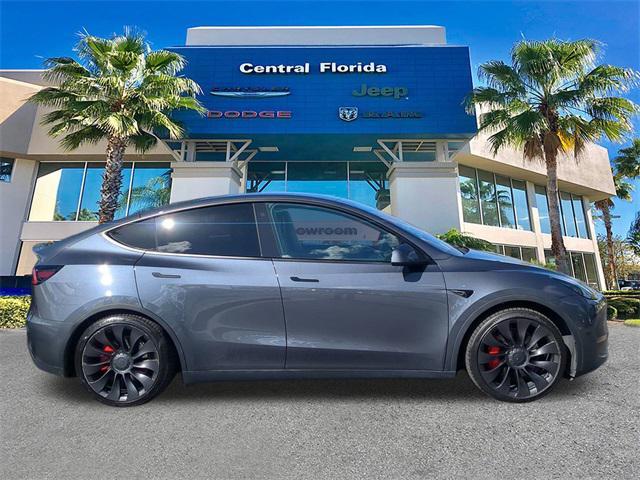 used 2022 Tesla Model Y car, priced at $27,499