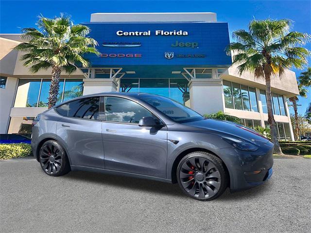 used 2022 Tesla Model Y car, priced at $27,499