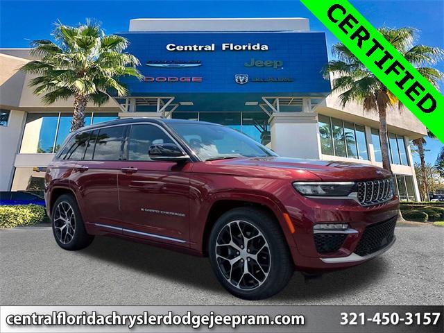 used 2023 Jeep Grand Cherokee 4xe car, priced at $47,499