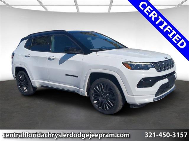 used 2022 Jeep Compass car, priced at $21,249