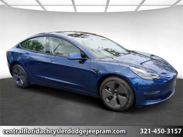 used 2021 Tesla Model 3 car, priced at $23,750