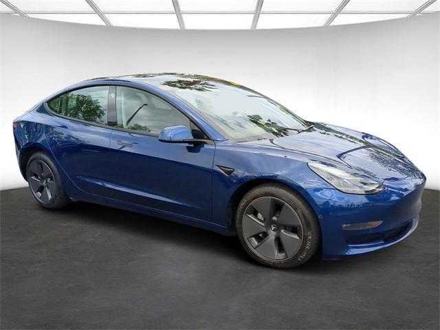 used 2021 Tesla Model 3 car, priced at $24,000