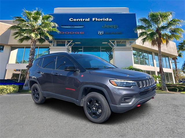 used 2023 Jeep Compass car, priced at $21,999