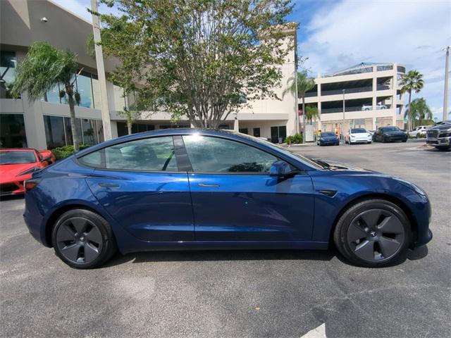used 2023 Tesla Model 3 car, priced at $24,749