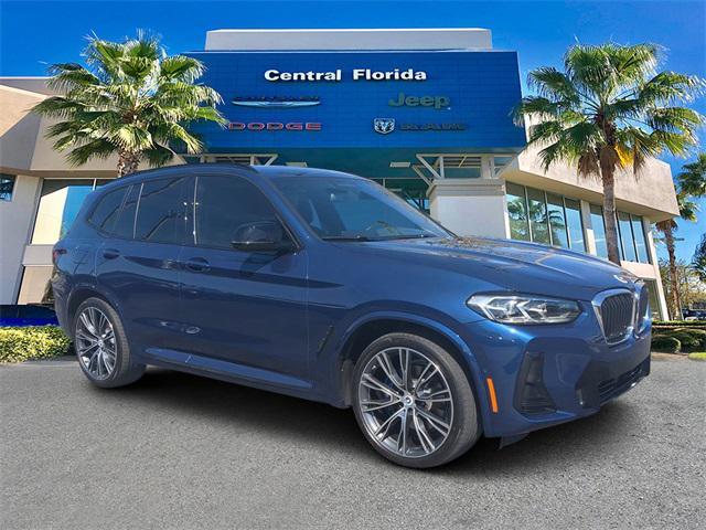 used 2022 BMW X3 car, priced at $47,499