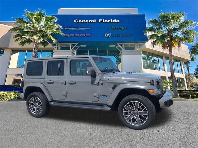 used 2022 Jeep Wrangler Unlimited 4xe car, priced at $36,099
