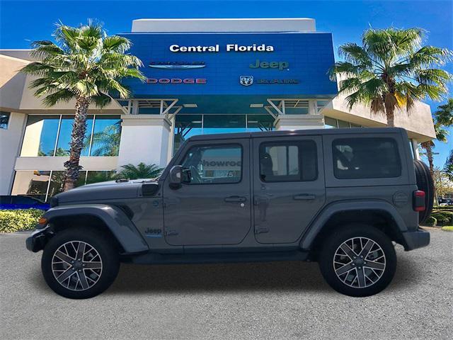 used 2022 Jeep Wrangler Unlimited 4xe car, priced at $36,099