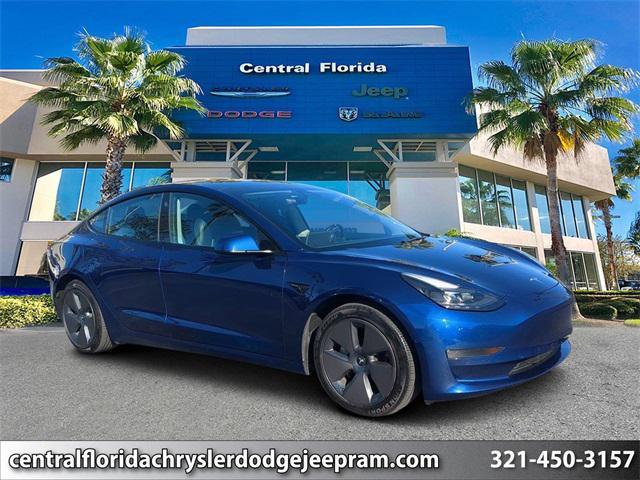 used 2021 Tesla Model 3 car, priced at $20,999