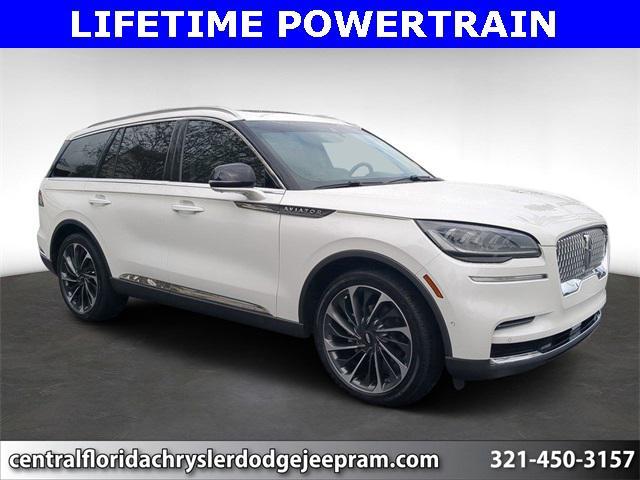 used 2022 Lincoln Aviator car, priced at $44,000