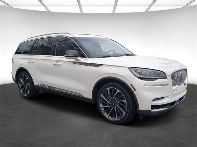 used 2022 Lincoln Aviator car, priced at $44,000