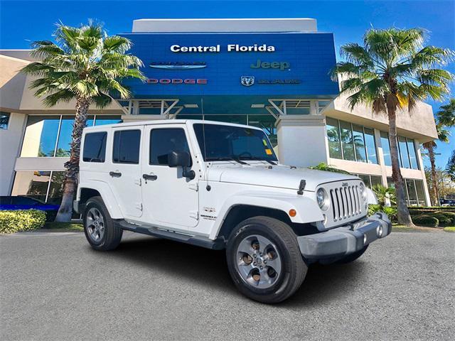 used 2017 Jeep Wrangler Unlimited car, priced at $21,249