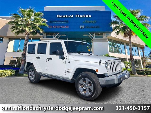 used 2017 Jeep Wrangler Unlimited car, priced at $21,249