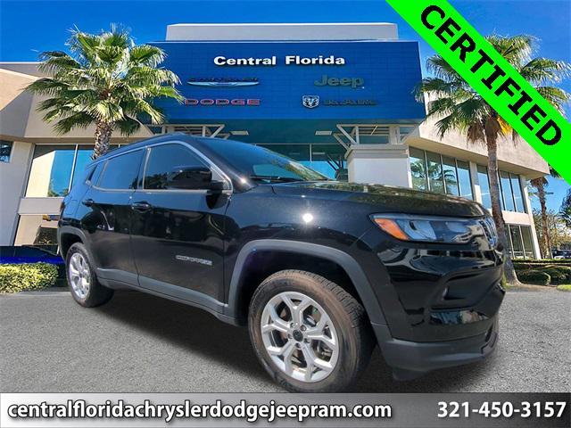 used 2025 Jeep Compass car, priced at $22,749
