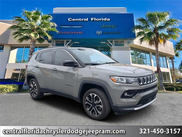 used 2023 Jeep Compass car, priced at $23,499