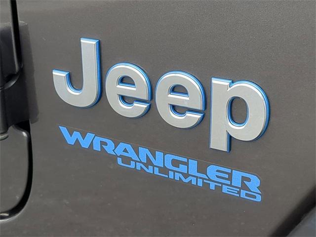 used 2022 Jeep Wrangler Unlimited 4xe car, priced at $35,499
