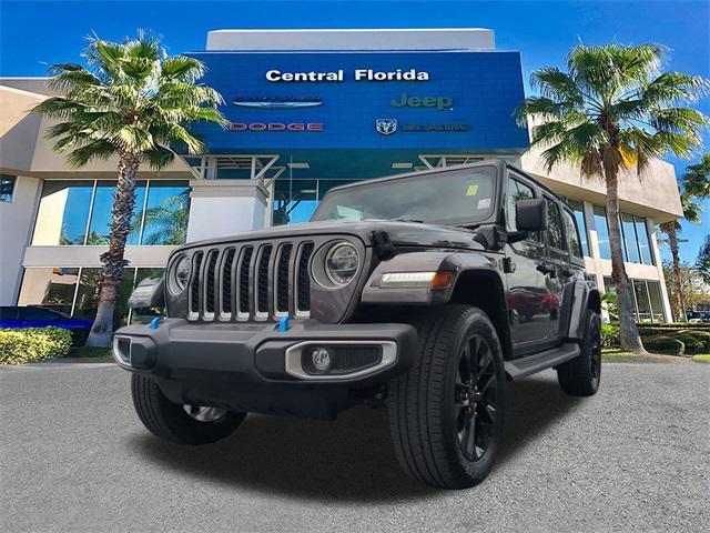 used 2022 Jeep Wrangler Unlimited 4xe car, priced at $35,499