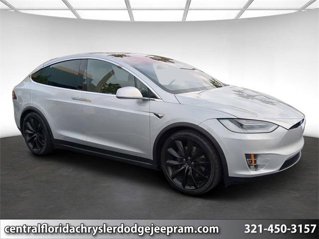 used 2018 Tesla Model X car, priced at $41,000