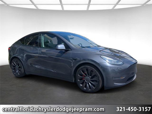 used 2020 Tesla Model Y car, priced at $32,999