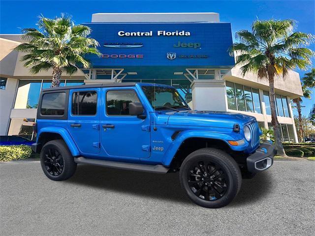 used 2022 Jeep Wrangler Unlimited 4xe car, priced at $34,499