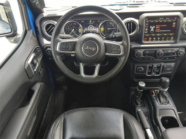 used 2022 Jeep Wrangler Unlimited 4xe car, priced at $34,499