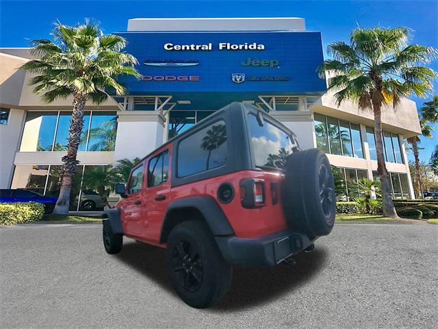 used 2022 Jeep Wrangler Unlimited car, priced at $25,749