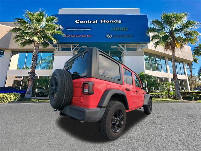 used 2022 Jeep Wrangler Unlimited car, priced at $25,749