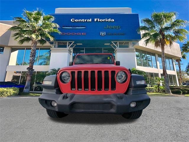 used 2022 Jeep Wrangler Unlimited car, priced at $25,749