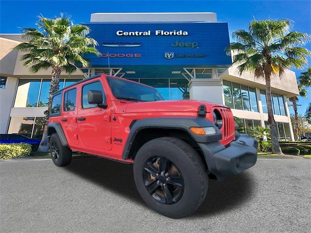 used 2022 Jeep Wrangler Unlimited car, priced at $25,749
