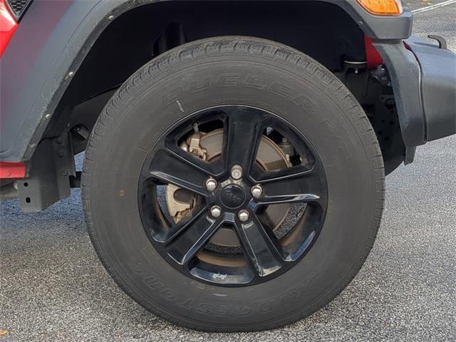 used 2022 Jeep Wrangler Unlimited car, priced at $25,749