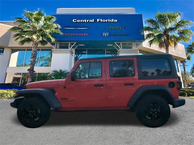 used 2022 Jeep Wrangler Unlimited car, priced at $25,749